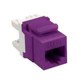 Allen Tel AT65EZ-28 Cat 5e E-Z Jack, Purple